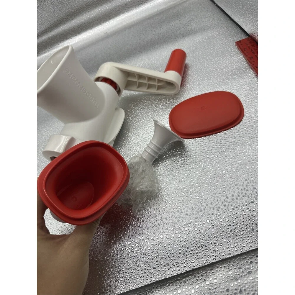 Tupperware Fusion Master Sorbet Maker Complete Tested Frozen Treat Nonelectric